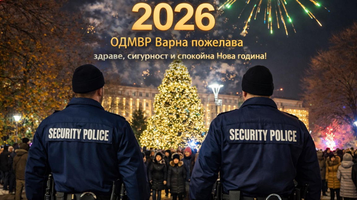 Полицията във Варна с охранителни мерки за новогодишния концерт 