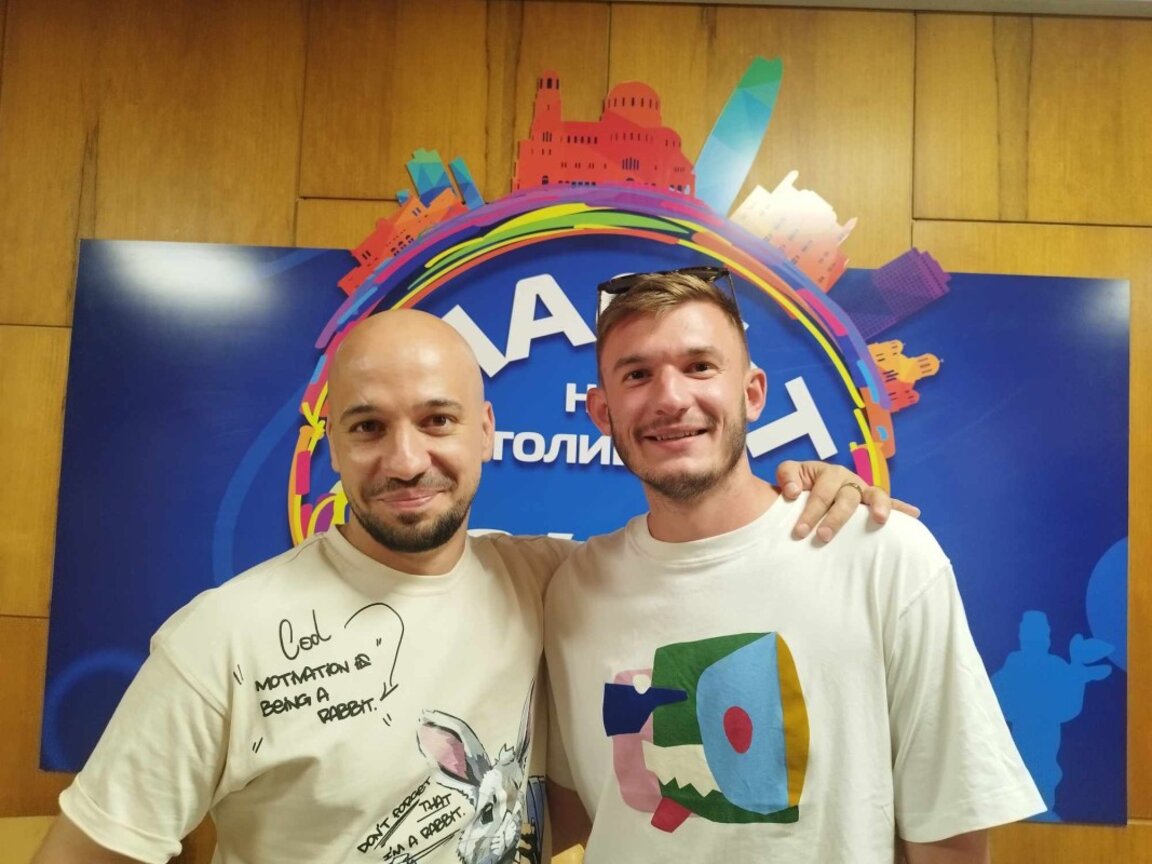 Кристиян Илиев и Денис Николов в "Добър вечер, София"