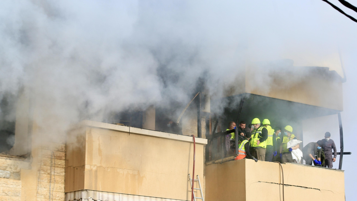 Поражения след израелски удари в град Сидон, Югоизточен Ливан