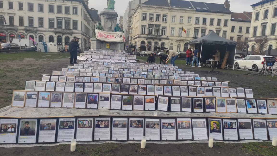 Иранци протестираха в Брюксел срещу режима на аятоласите