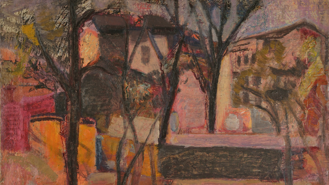 "Пейзаж от София", Генко Генков, 1959 г.