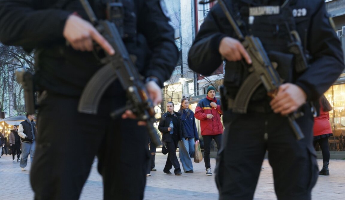 More than one hundred people have been detained in a specialized police operation in Sofia