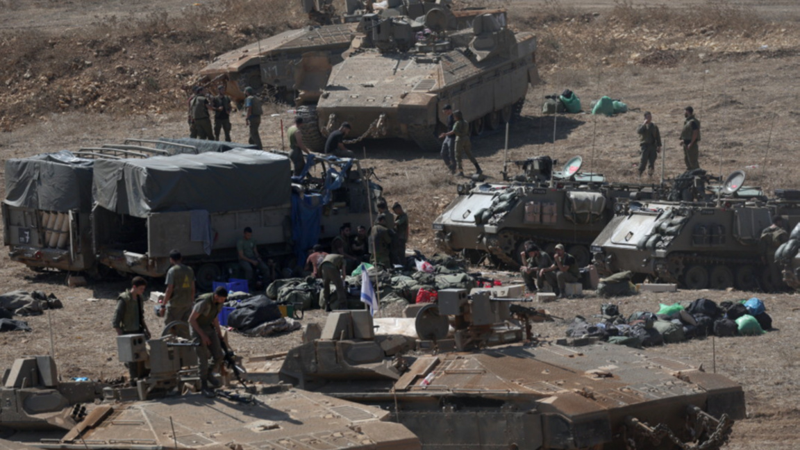 Израелската армия в северната част на страната