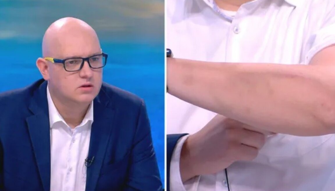 Отведеният от полицията вицепрезидент на КНСБ по време на протеста: Още имам синини!