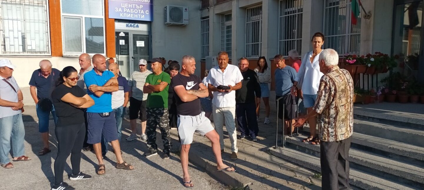 Жителите на хасковското село Стамболийски протестират заради безводие
