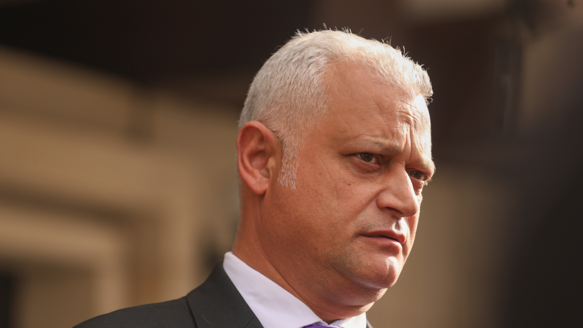 Министърът на вътрешните работи Емил Дечев