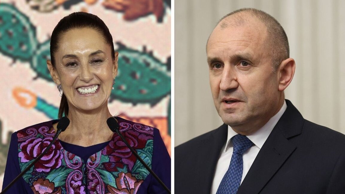 Rumen Radev invitó a la nueva presidenta de México, Claudia Sheinbaum, a visitar Bulgaria
