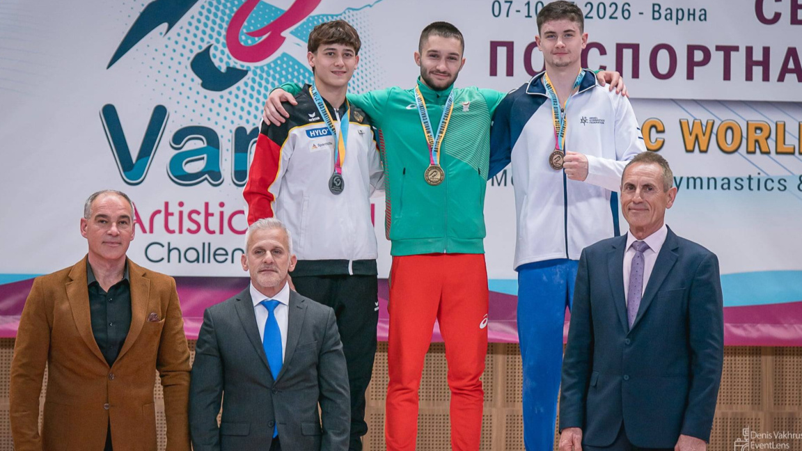 България с медалисти на СК по спортна гимнастика в Ташкент