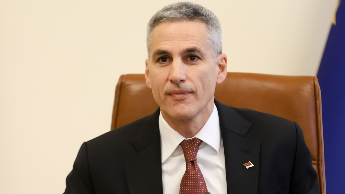 Caretaker prime minister Andrey Gyurov