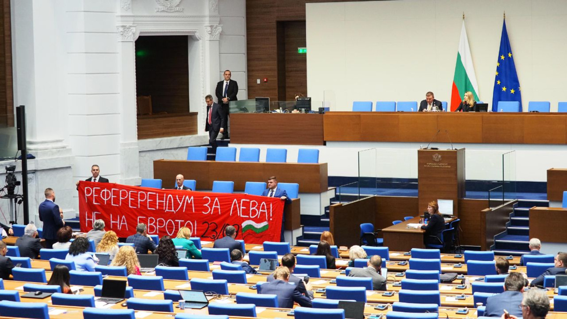 Deputații au respins propunerea președintelui privind un referendum privind euro