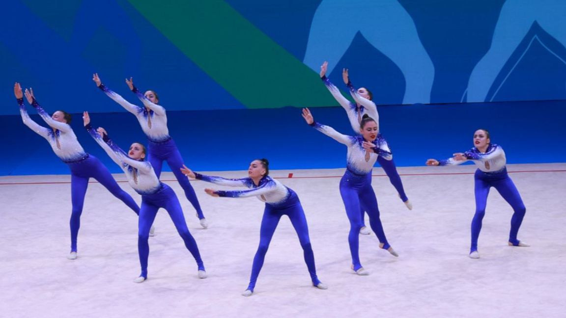 Сборная Болгарии выиграла чемпионат мира по эстетической гимнастике 