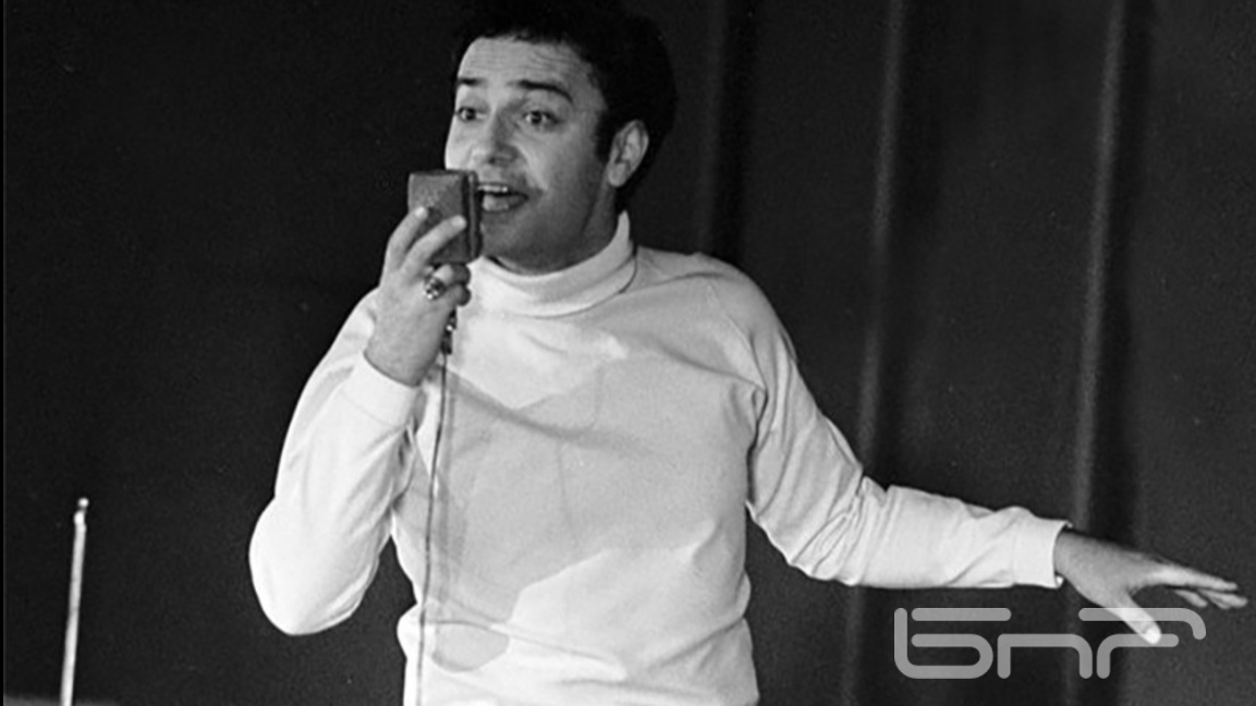 Емил Димитров на концерт в зала "Универсиада“ в София, 1968 г.