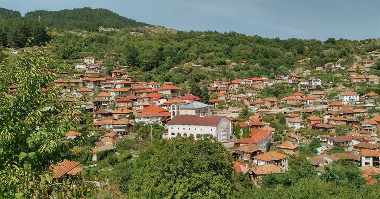 On Saint Dimitar’s Day in the village of Teshovo in Pirin Mountain