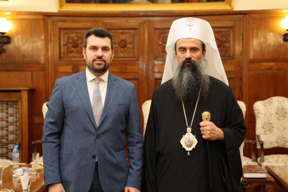 Patriarch Daniil met with Minister of Foreign Affairs Georg Georgiev