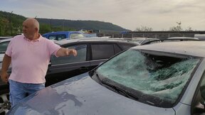 Във Великотърновско оценяват щетите от снощната градушка