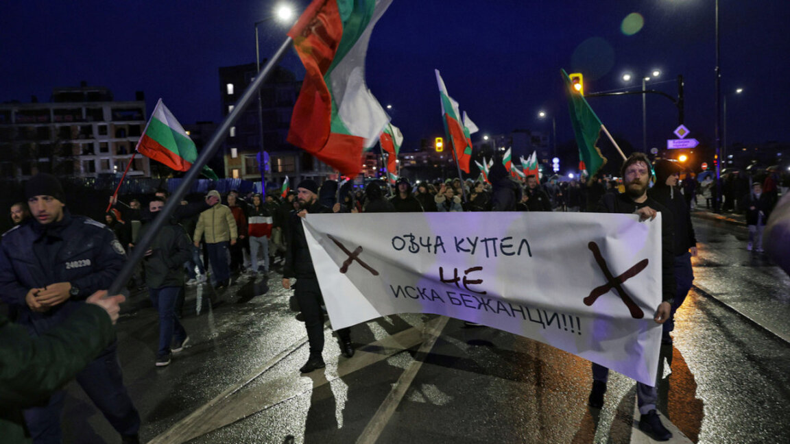 Демонстранти изразили незадовољство против избегличког центра у Софији