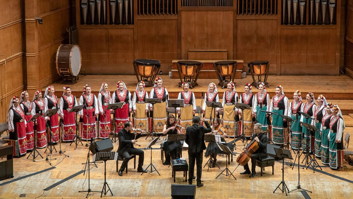 Concert à l'Olympia du "Mystère des Voix bulgares"...