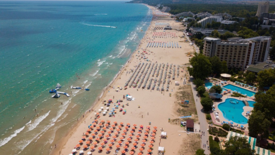 Курорта Албена, панорама