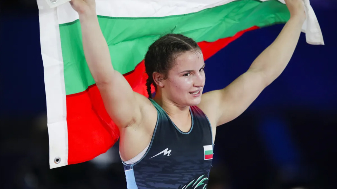Bilyana Dudova wins bronze at World Wrestling Championships in Astana