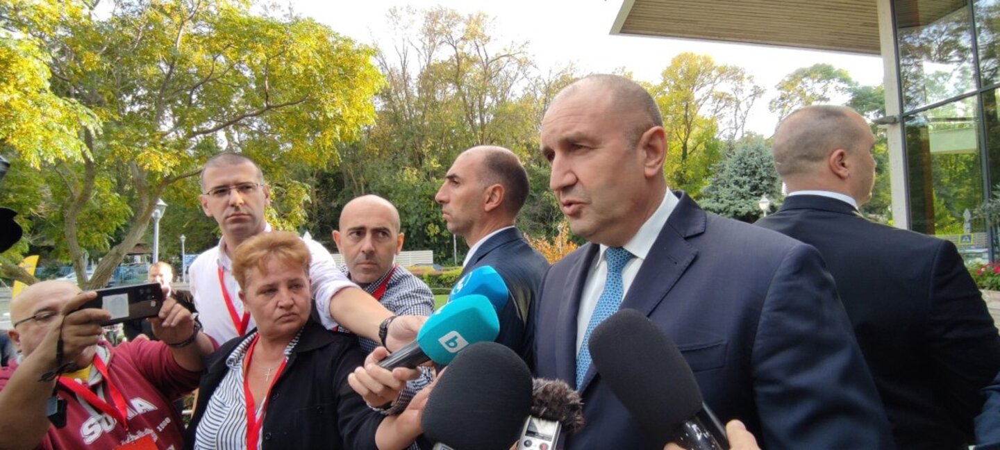 Cumhurbaşkanı Rumen Radev