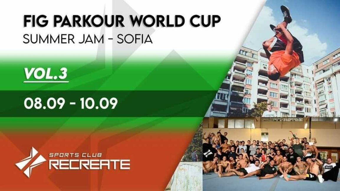 Sportler aus 29 Ländern nehmen am Parkour-Weltcup in Sofia teil