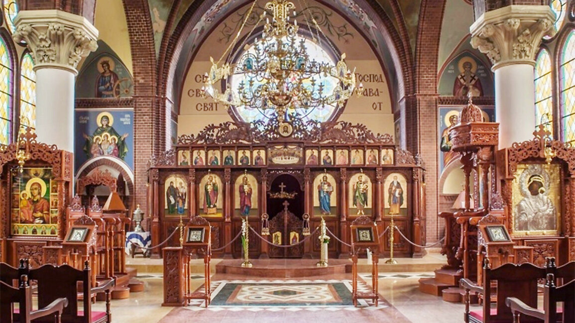 El templo catedralicio búlgaro santo  zar Borís Bautista de los Búlgaros