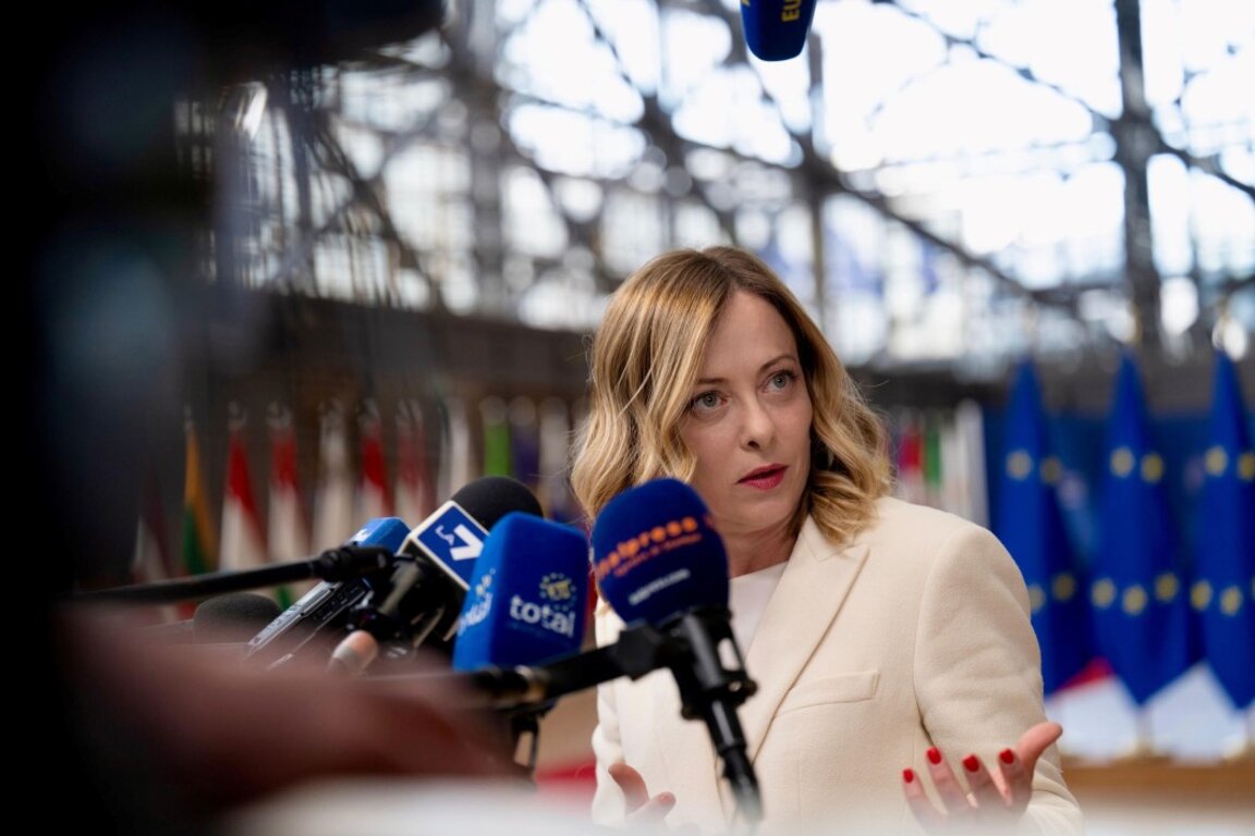 Министър-председателката на Италия Джорджа Мелони