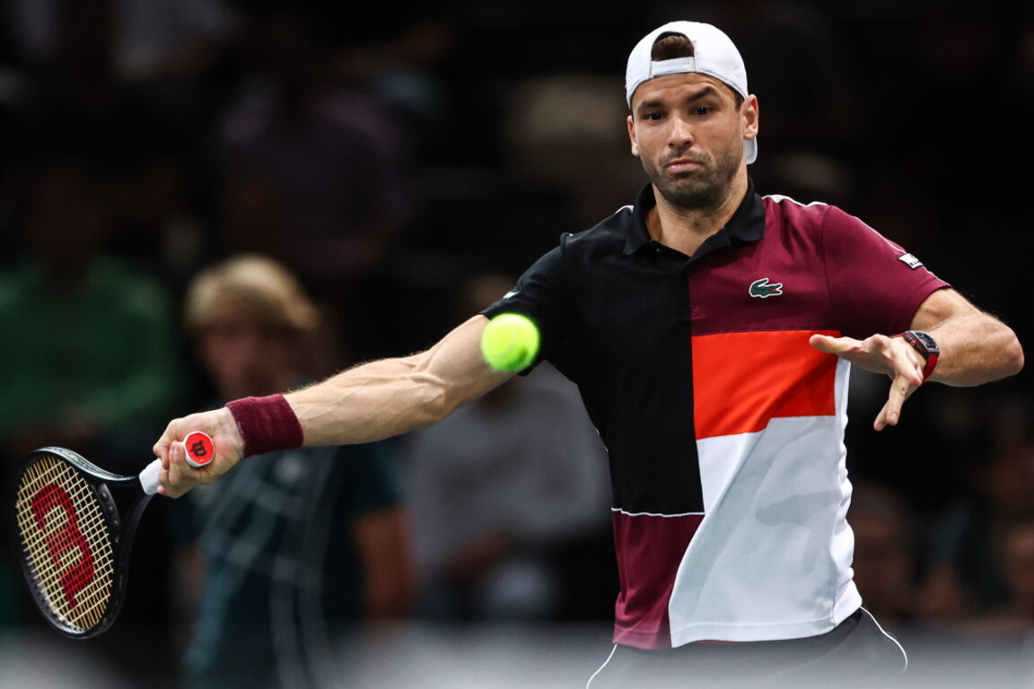 Grigor Dimitrow qualifiziert sich für das Finale des Masters in Paris