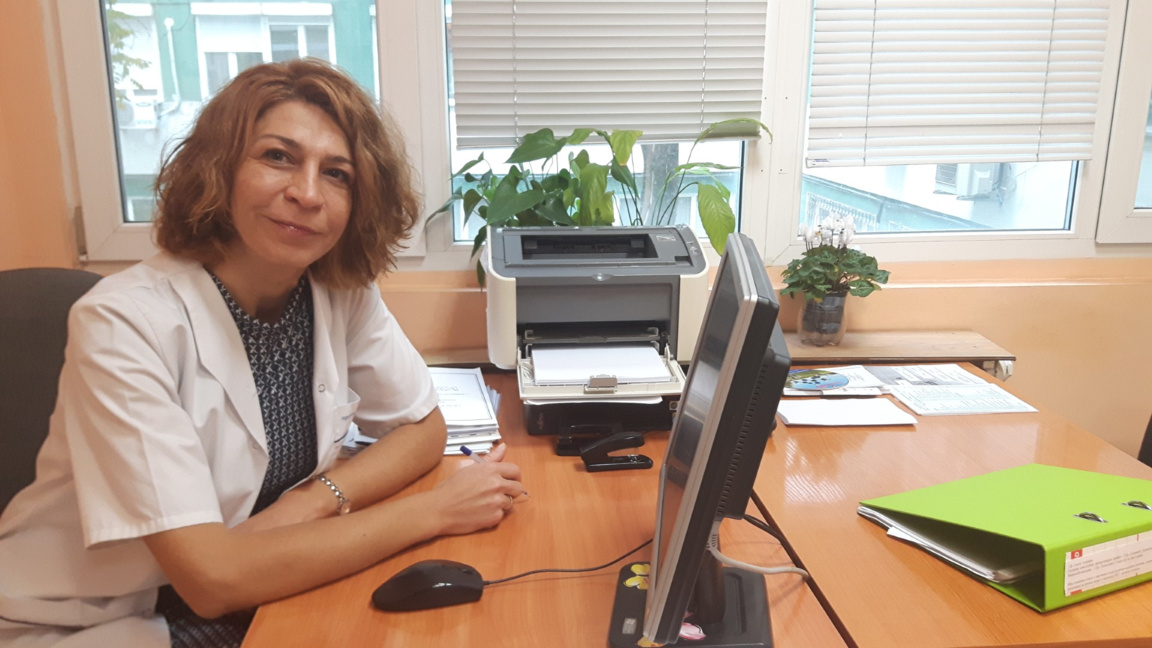 д-р Стефка Стефанова, началник на Отделението по ендокринология в УМБАЛ Бургас.