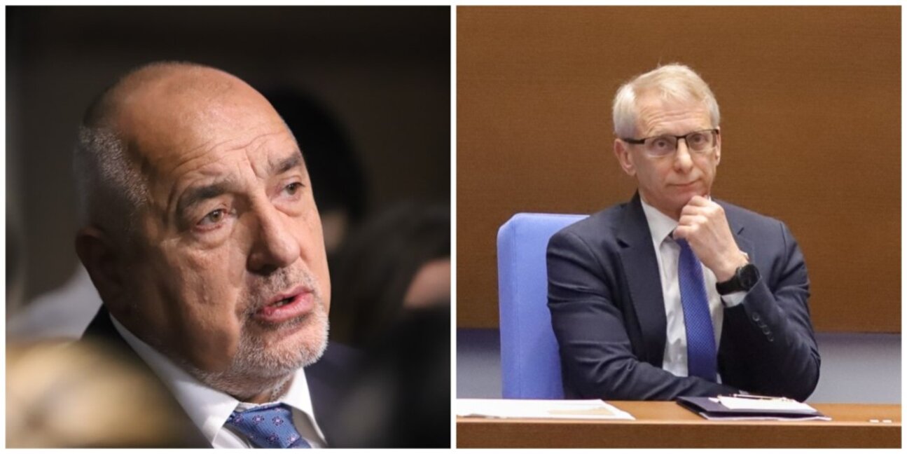 Bojko Borissow (l.), Nikolaj Denkow