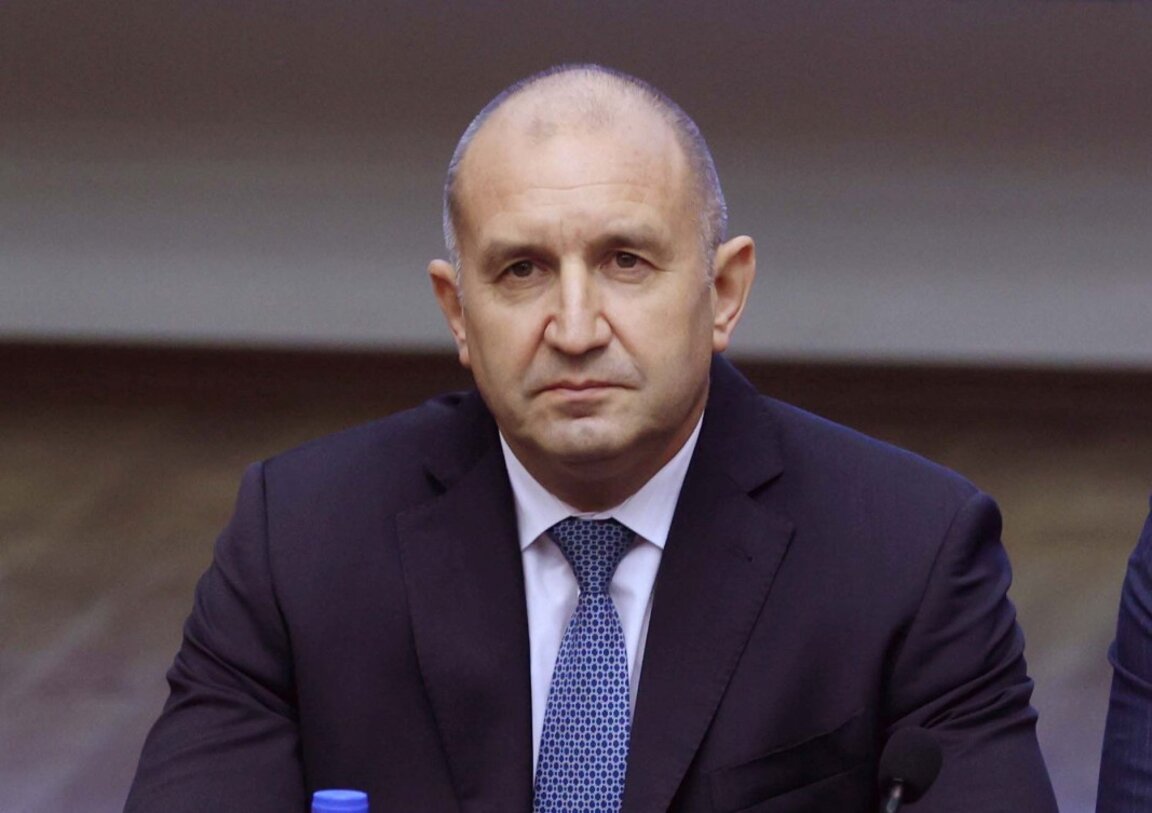 Cumhurbaşkanı Rumen Radev
