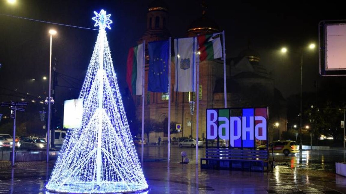 Për Vitin e Ri në Varna ngritën skenën unike për Bullgarinë 3D LED
