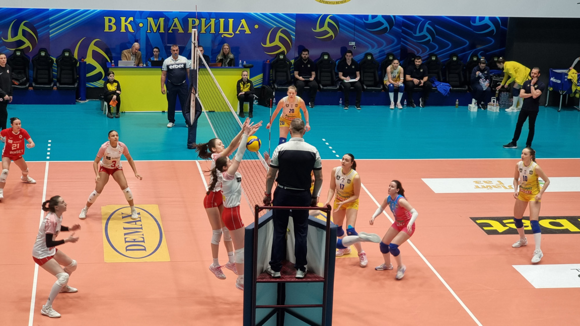 Марица (Пловдив) е първият финалист в Националната волейболна лига