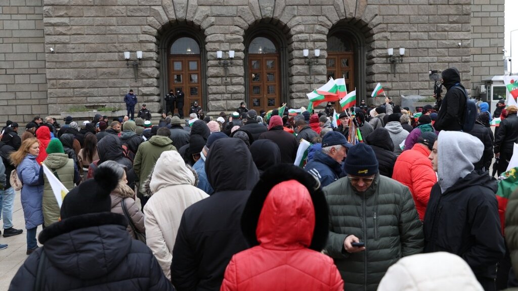 Протестиращи пред МС поискаха оставката на шефа на БАБХ заради казуса с чумата по овцете