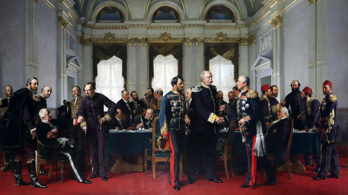 "Congreso de Berlín", Anton von Werner