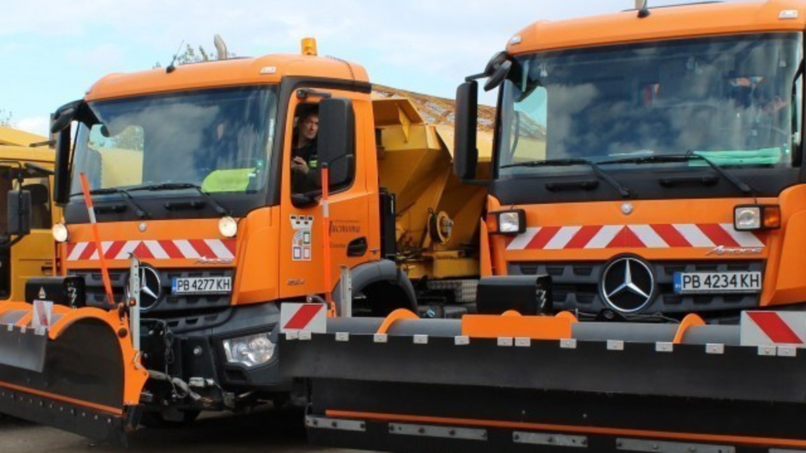 Техника и екипи на „Чистота“ са в готовн...