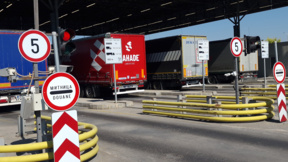 Trafic intens la punctul de frontieră Kapitan Andreevo