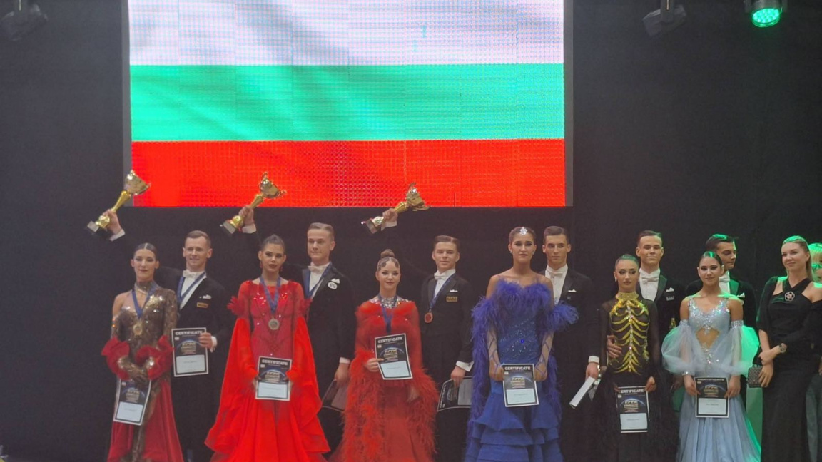 Две първи места за танцьори от България на ЕК във Велинград