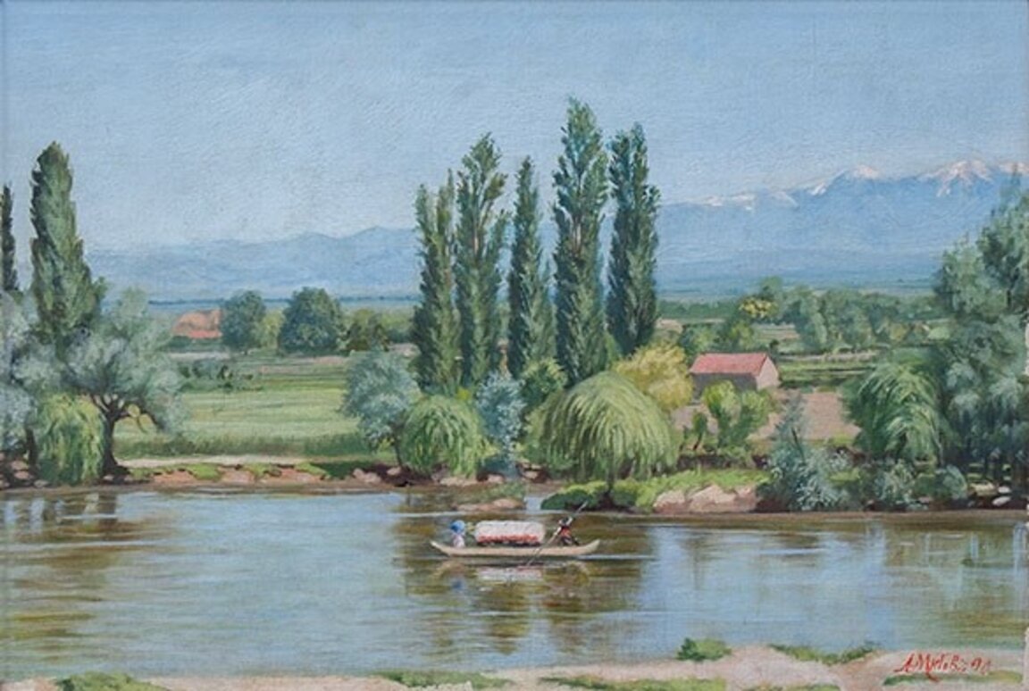 Антон Митов. Бреговете на Марица, 1890 г.