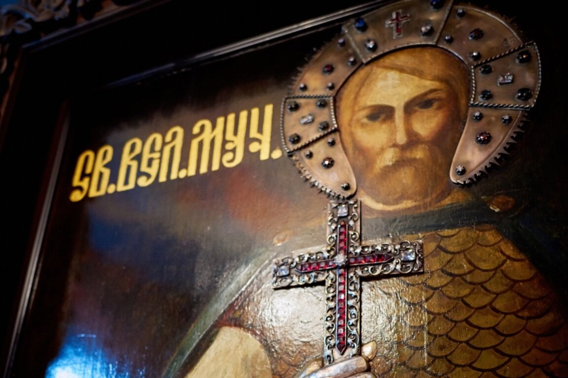 Чудотворната икона на Св. Мина в Обрядовския манастир край София