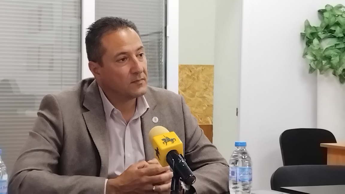 Кметът на Радомир Кирил Стоев