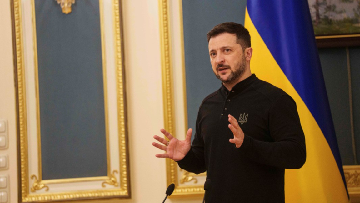 Президентът на Украйна Володомир Зеленски