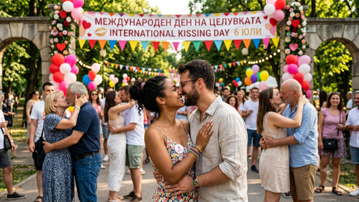 Отбелязваме Международния ден на целувката