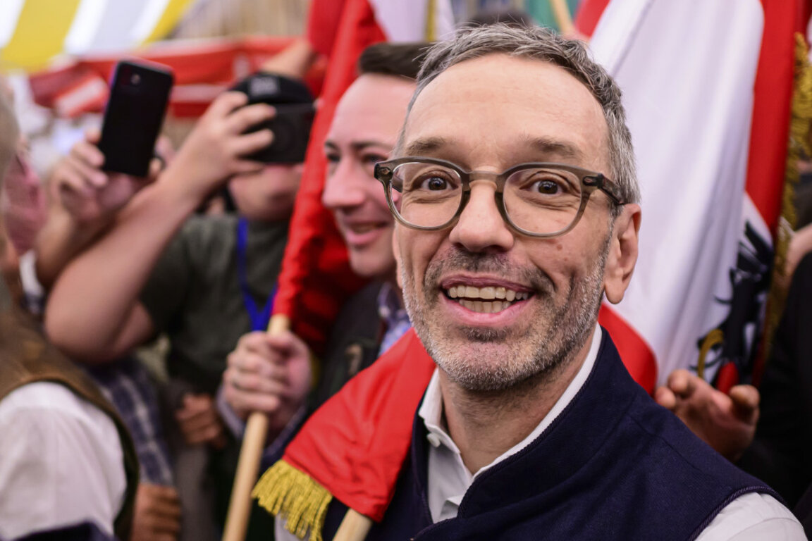 Херберт Кикъл, лидер на австрийската крайна десница.