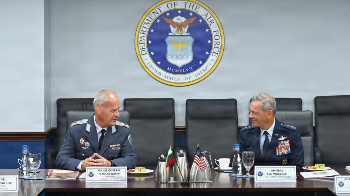 La Bulgarie et les Etats-Unis renforcent leur coopération autour des F-16