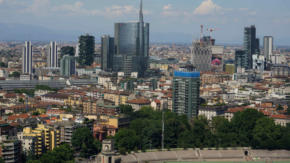 Гледка към Милано