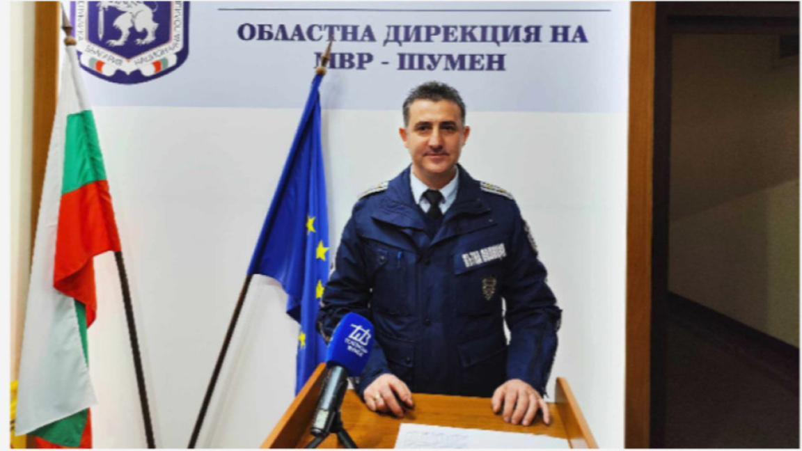 Главен инспектор Веселин Георгиев - началник на "Пътна полиция" - Шумен