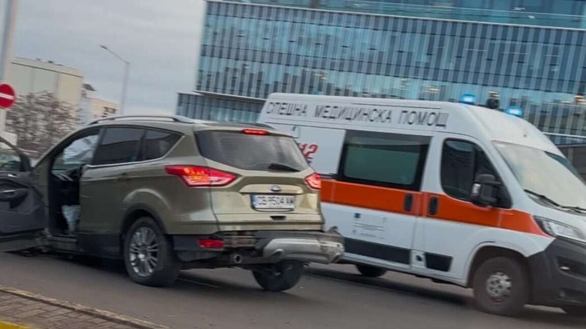Един от пострадалите автомобили