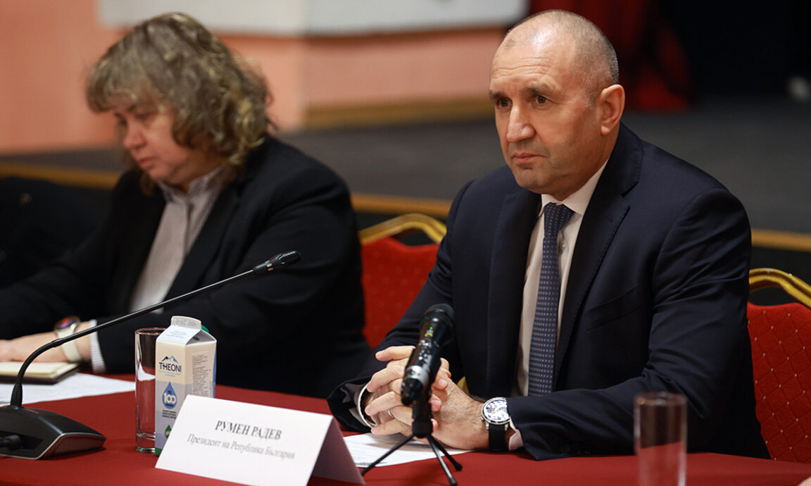 President Radev calls for action against influence on the judiciary