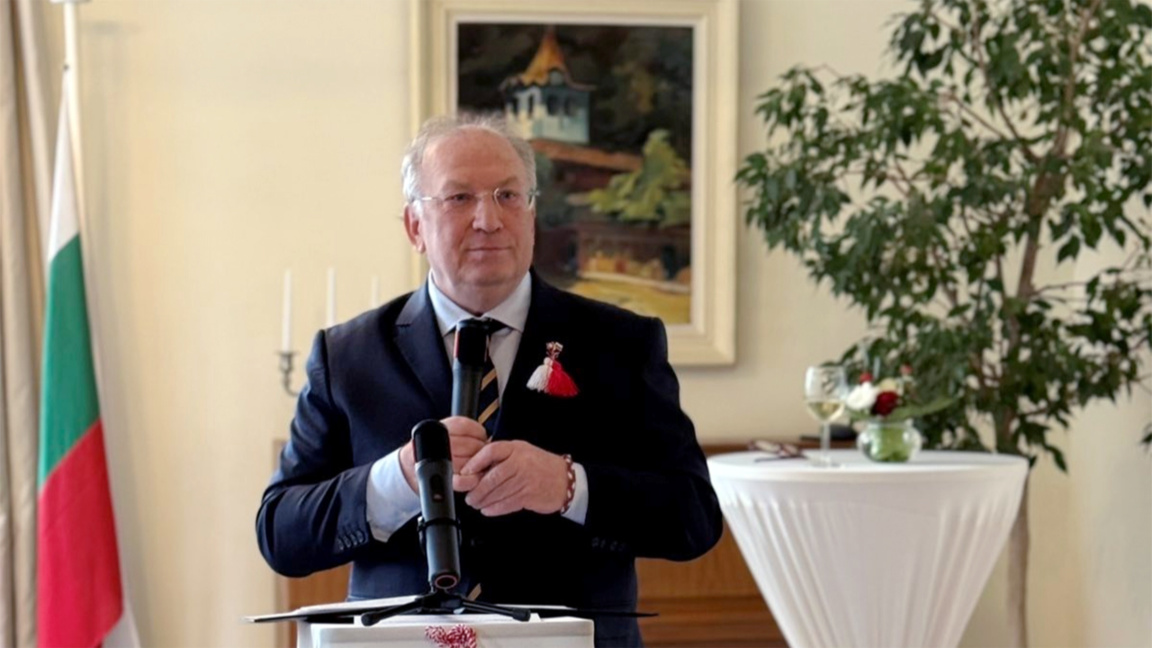 El embajador Svetlan Stoev